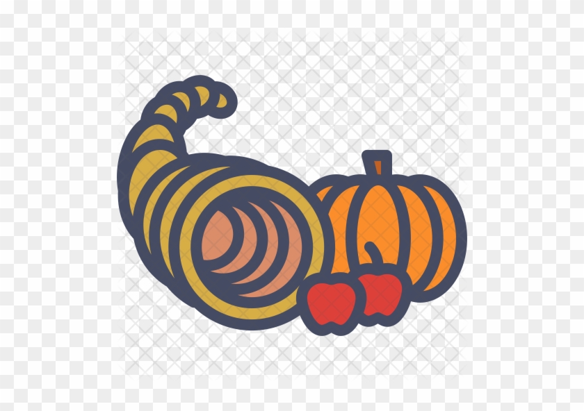 Cornucopia Icon - Illustration #934621