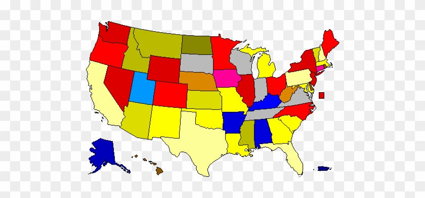 Senate - Election Map #934628