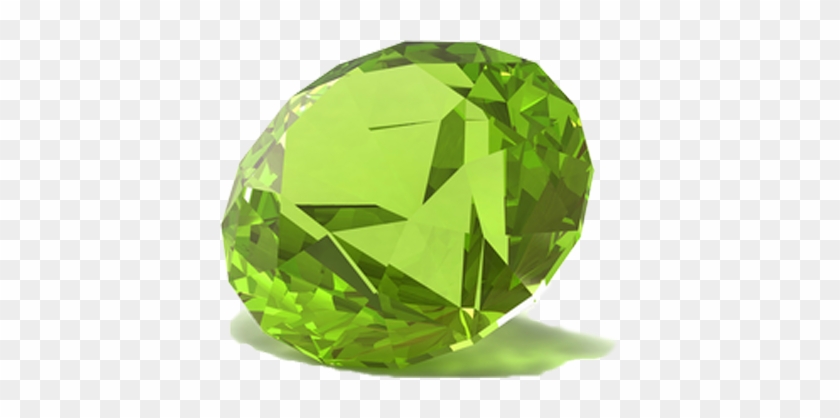 Mens Peridot & Diamond Ring 14k Yellow Gold #934653