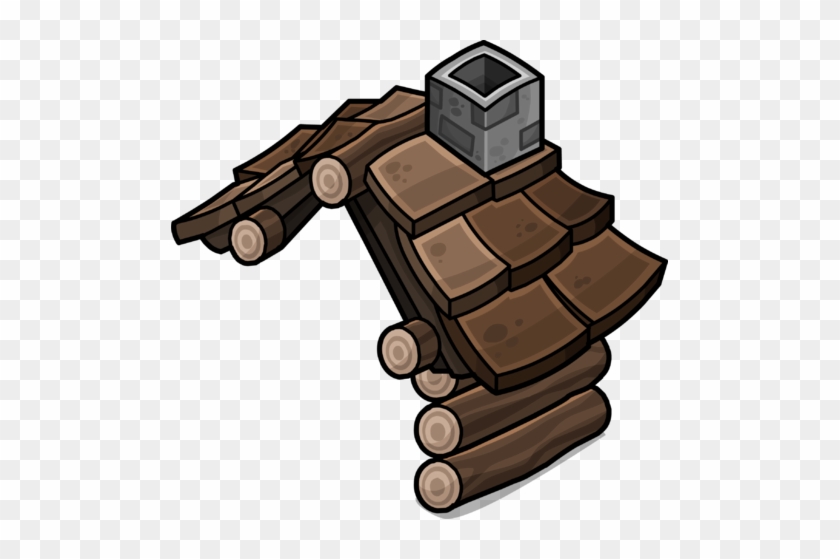 Log Cabin Sprite 001 - Cannon #934732