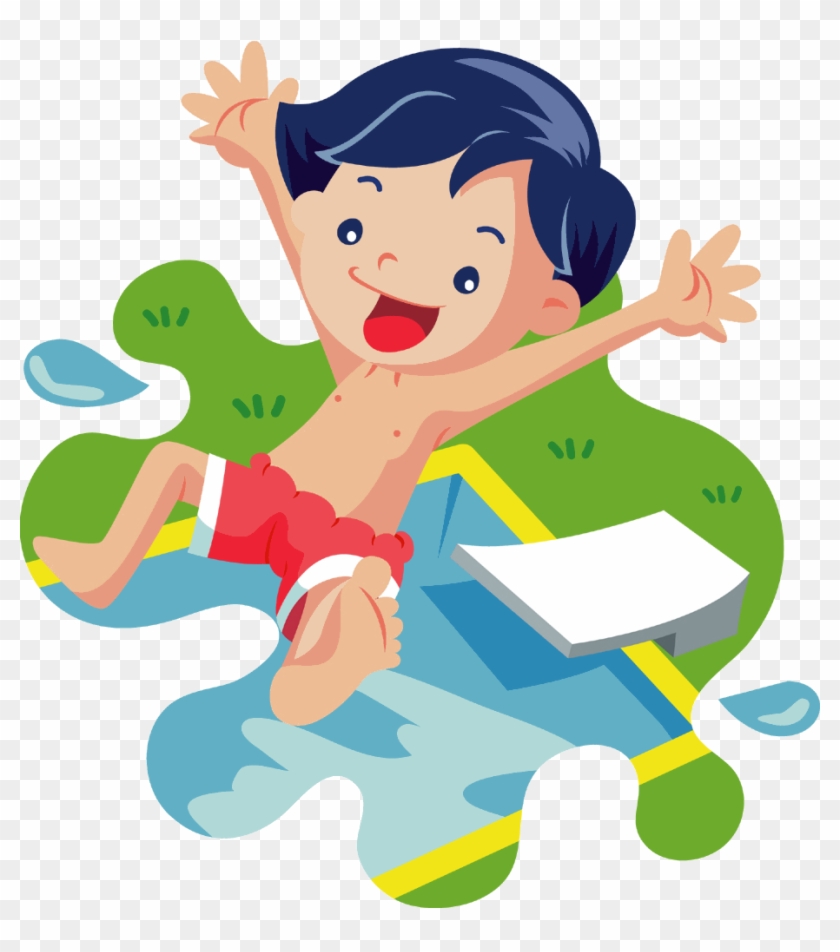 Swimming Pool Birthday Clip Art - Swimming Pool Clip Art #934764