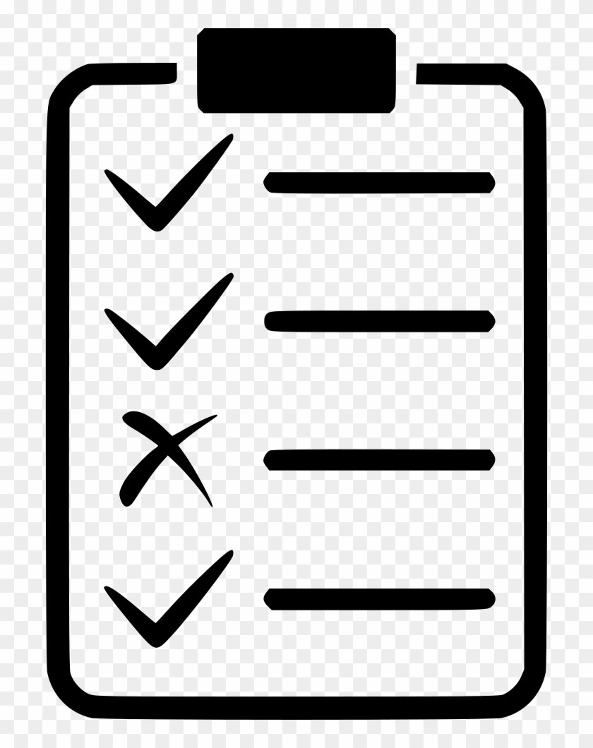 Form Application Test Clipboard Check List Tasks Audit - Icon Test Check #934772