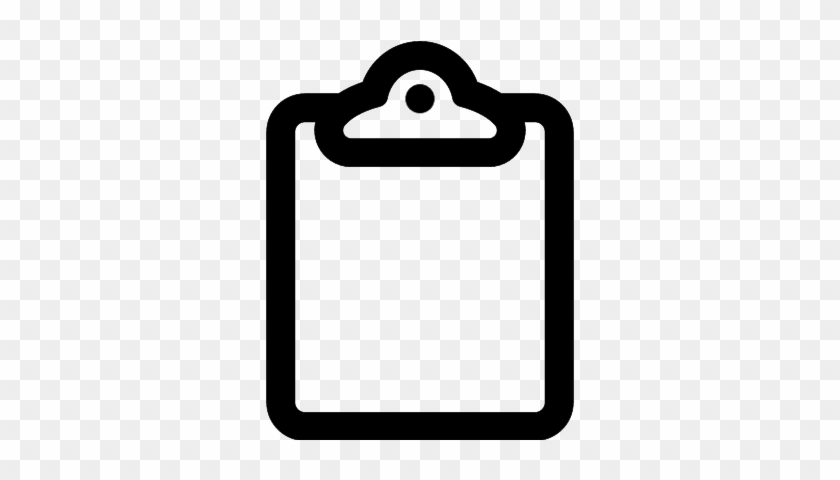 Clipboard Outline Vector - Dos And Don Ts #934779