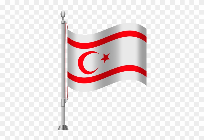Northern Cyprus Flag Png Clip Art - Greece Flag Png #934783