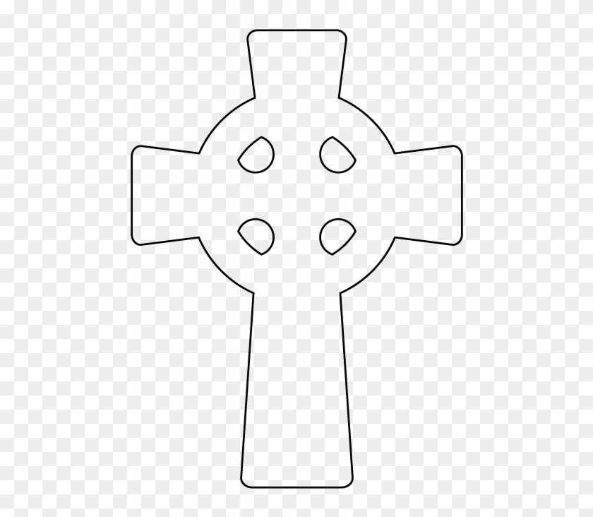 Celtic Cross Pattern Use The Printable Outline For - Line Art #934991