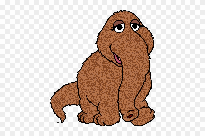 Sesame Street Clipart Grover - Sesame Street Snuffleupagus Cartoon #935018