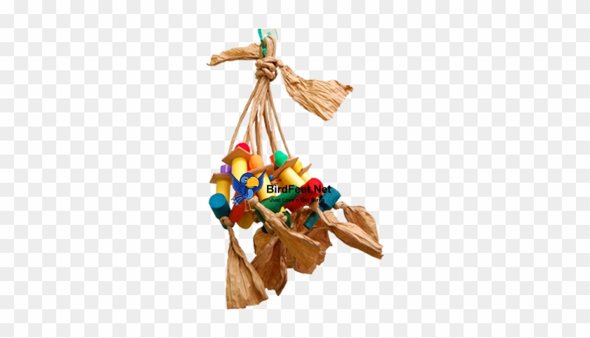 Fun-max, Paper Rope Toy, Medium, For Pet Birds - Paper Rope Parrot Toy #935070