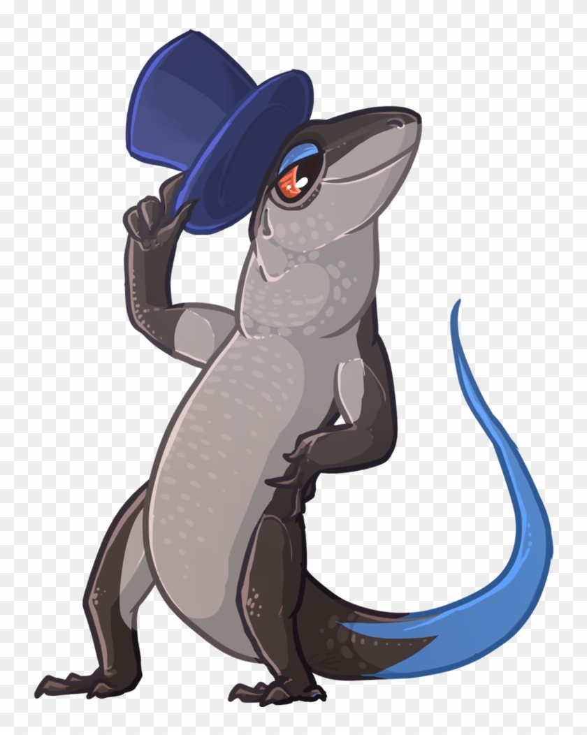 Draw A Lizard With A Hat By Haxorua - Drawing #935335
