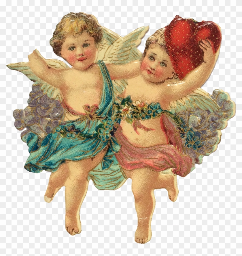 Vintage Valentine Cupids - Valentines Day Vintage Cupid #935346