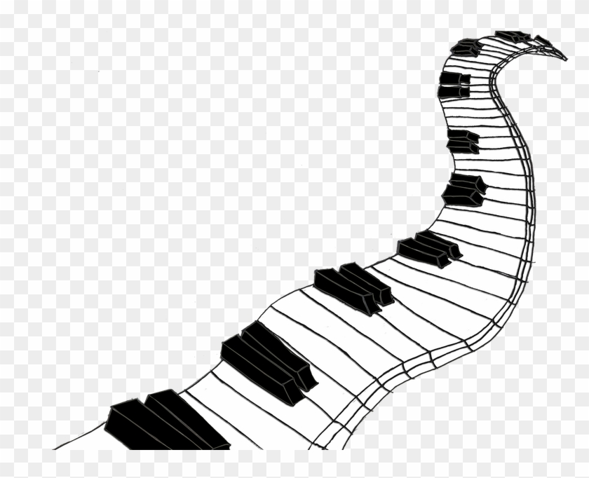 28 Collection Of Piano Drawing Png - Musical Keyboard - Free