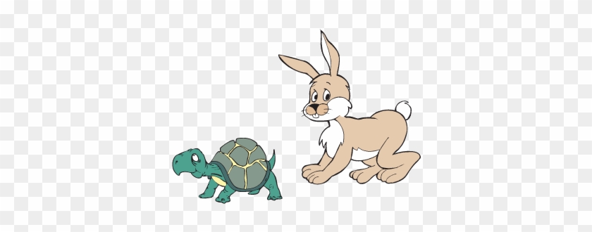 Tortoise And Hare Clip Art - Tortoise And The Hare #935618