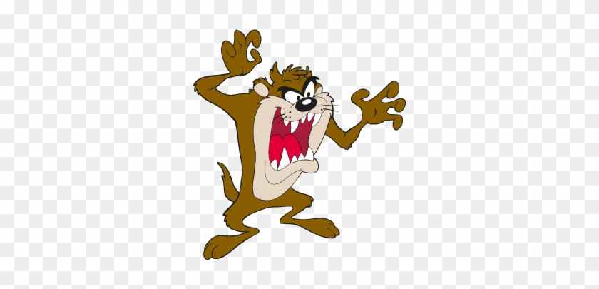 Taz Cartoon Vector Logo - Tasmanian Devil Looney Tunes #935623