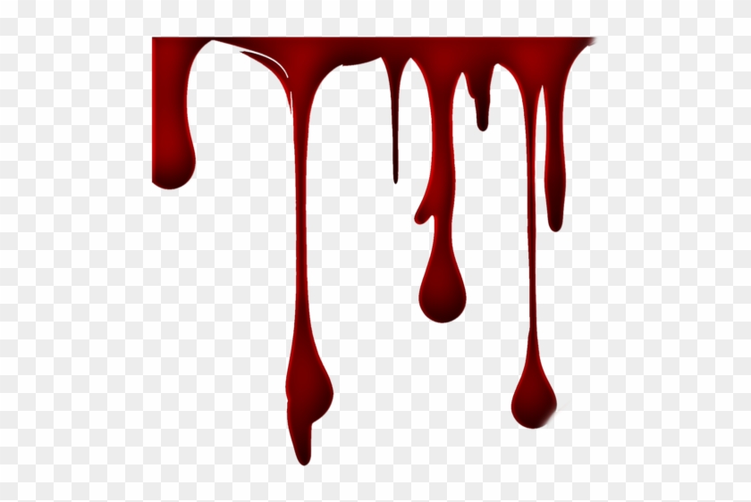 Blood Clipart Border - Transparent Blood Drip #935730