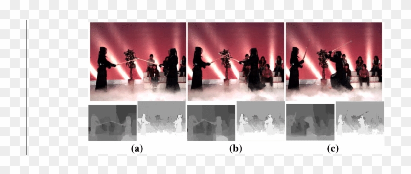 Comparisons Of Depth Maps In Kendo Sequence - Concert #935752