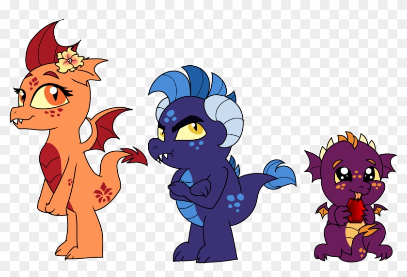 Mlp Ng Garble X Ember By Purfectprincessgirl Da1blml - Mlp Ember X Garble #935860