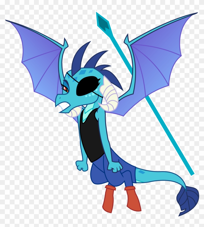 Sketchmcreations, Crossover, Dragon, Edit, Eyepatch, - Dragon With Eye Patch #935876