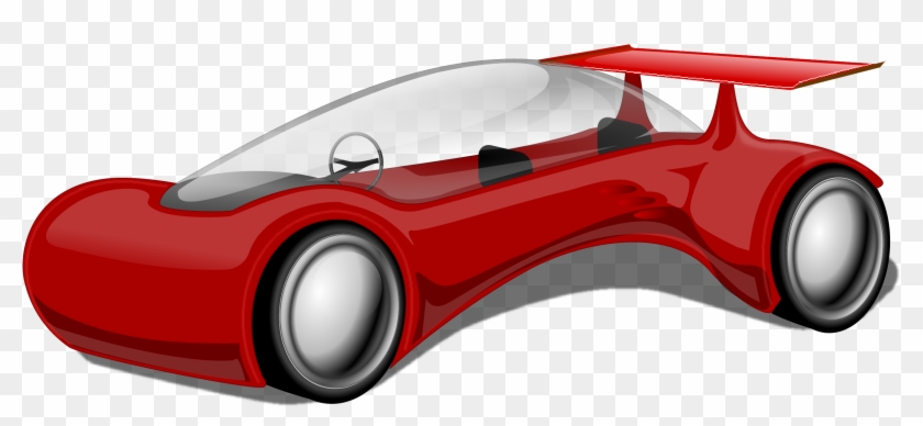 Sports Car Clip Art - Car Of The Future Cartoon #935901