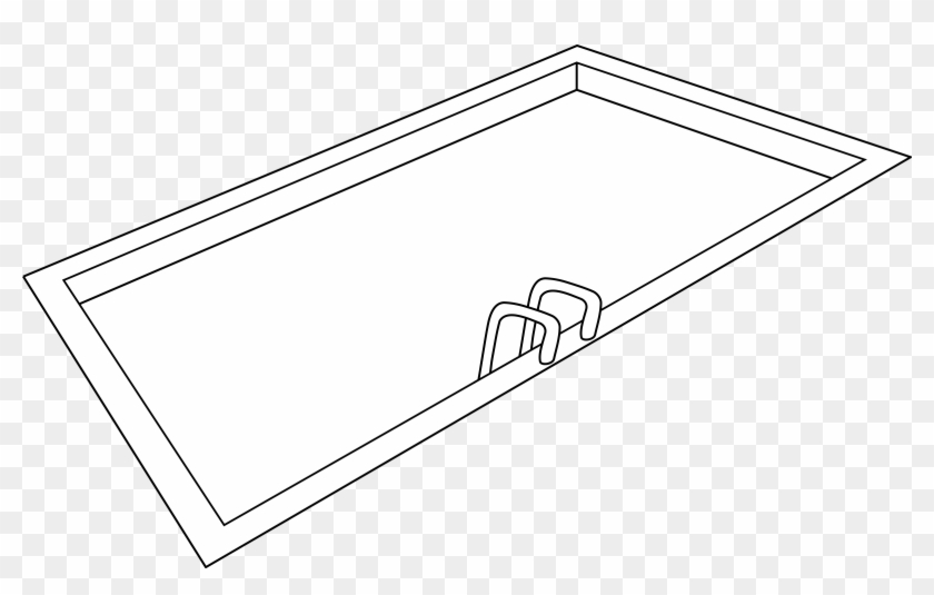 Pool Cliparts Bw - Draw A Swimming Pool Step #935931
