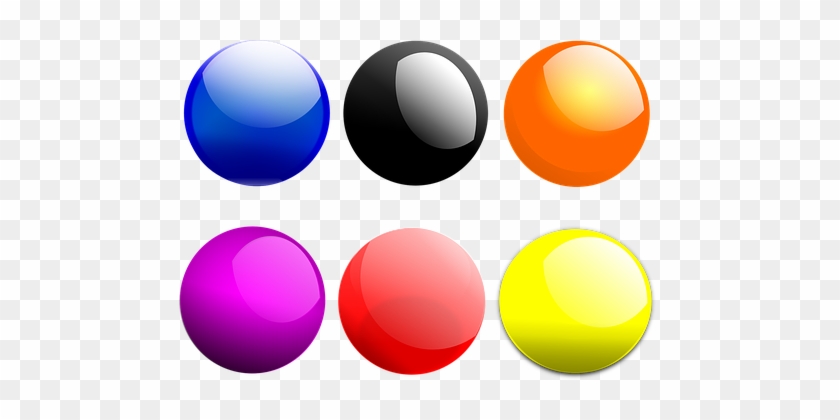 Balls, Round, Gloss, Glossy, Orb - Balls Png #935976