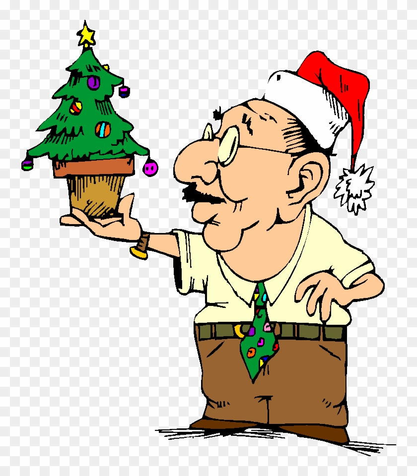 Party Clipart Funny - Christmas Office Clip Art #936028