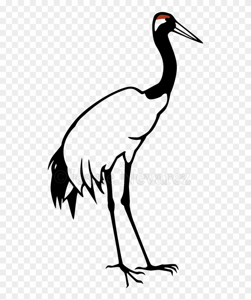 Red-crowned Crane - Red-crowned Crane #936029