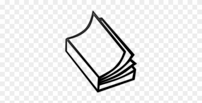 Image Of Closed Book Clipart - White Book Icon Png #936051