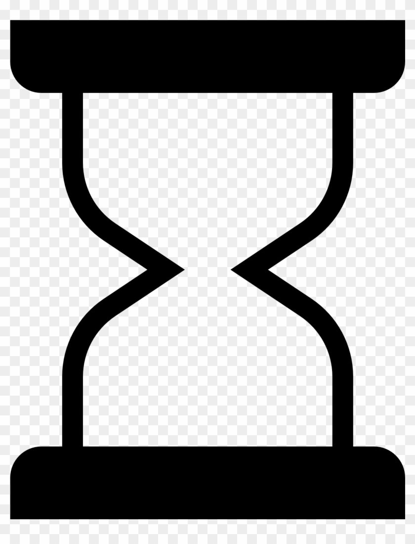 Hourglass Computer Icons Clock Face Clip Art - Empty Sand Clock Png #936189