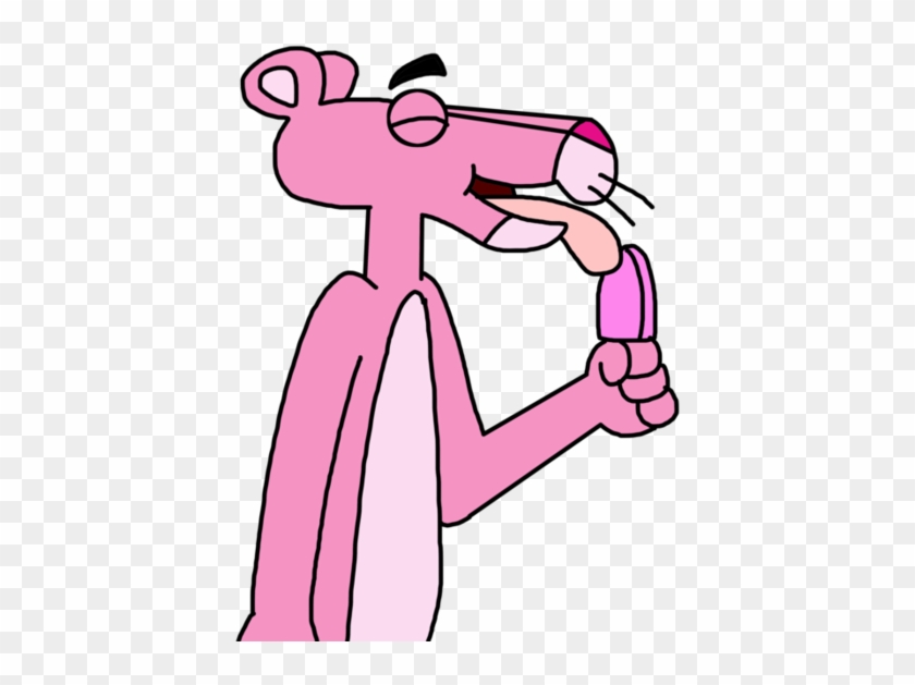 Pink Panther With Strawberry Popsicle By Marcospower1996 - Gun Barrel #936261