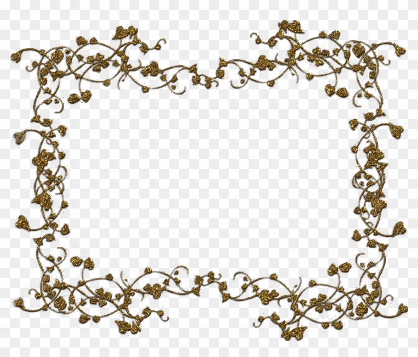 Png Gold Frame By Theartist100 On Deviantart - Ivy Frame #936377