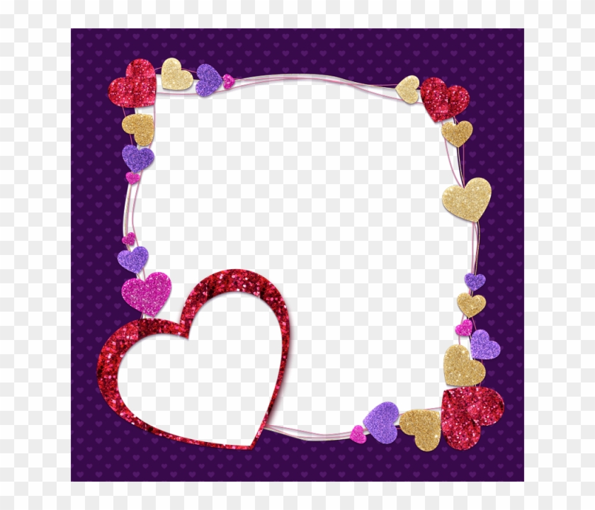 Marco De Corazon Gratis Png Y Psd - Picture Frame #936400