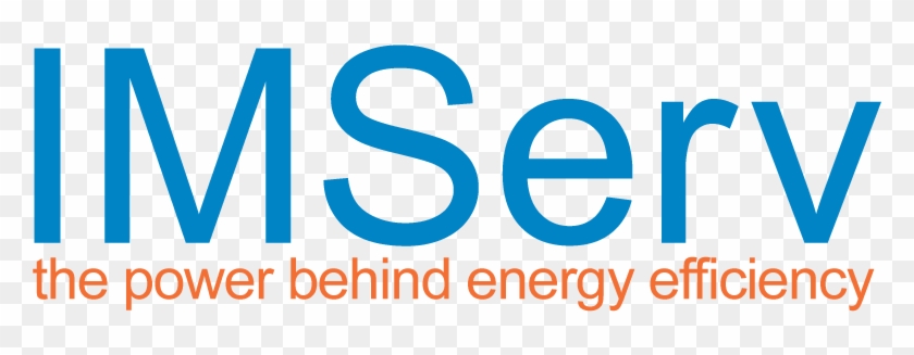 Blue Logo With Orange Tag Line - Imserv Logo #936470