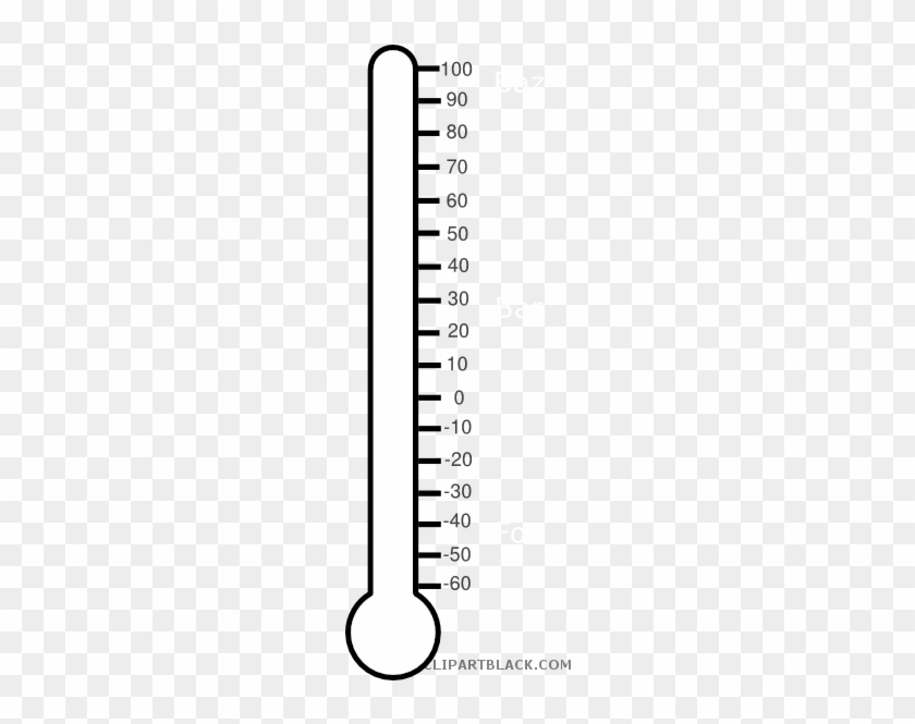 Blank Thermometer Tools Free Black White Clipart Images - Number #936515