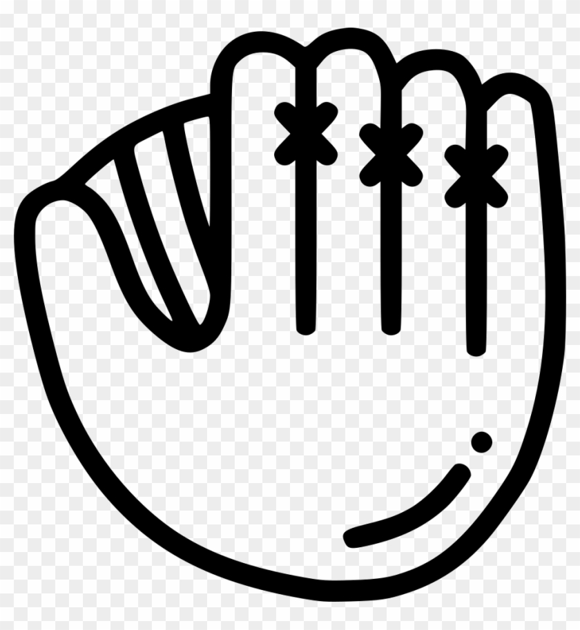 Baseball Glove Gloves Accessory Svg Png Icon Free Download - Baseball Glove #936530