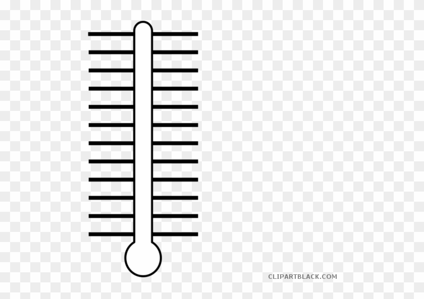 Blank Thermometer Tools Free Black White Clipart Images - Diagram #936648