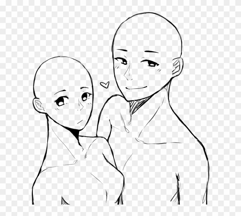 Aggregate 63+ anime couple base drawing - in.cdgdbentre