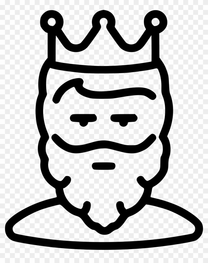 King Cesar Tsar Monarch Man Guy User Human Avatar Beard - Icon #936763