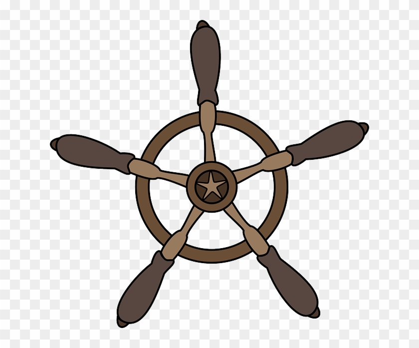 Steering Wheel Wheel, Ship, Sea, Ocean, Maritime, Steering - Vo Lang Tau Thuy #936789