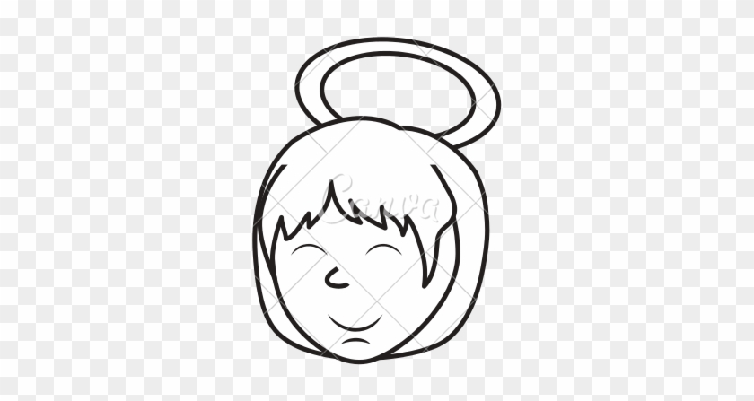 Cute Angel Cartoon - Vector Graphics #936891