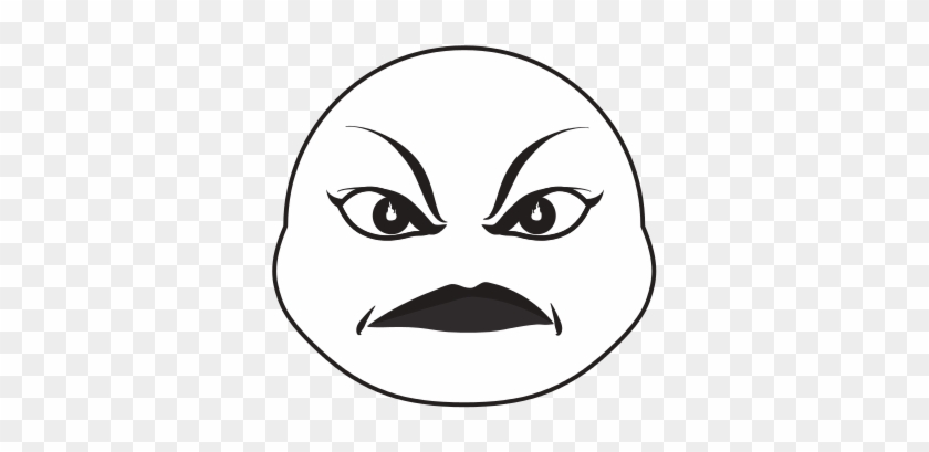 Angry Cartoon Face - Cartoon #936935
