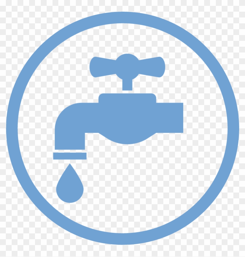 Drinking Water From Salt Or River Water - Water Utility Icon Png #936943