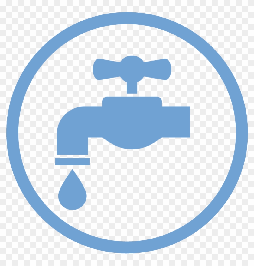 Drinking Water From Salt Or River Water - Water Utility Icon Png #936943