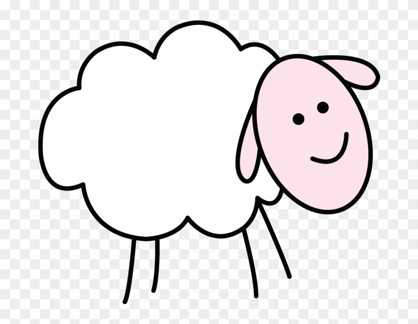 Drawing Tutorial For A Cute Sheep For Toddlers Http - Cartoon #936946