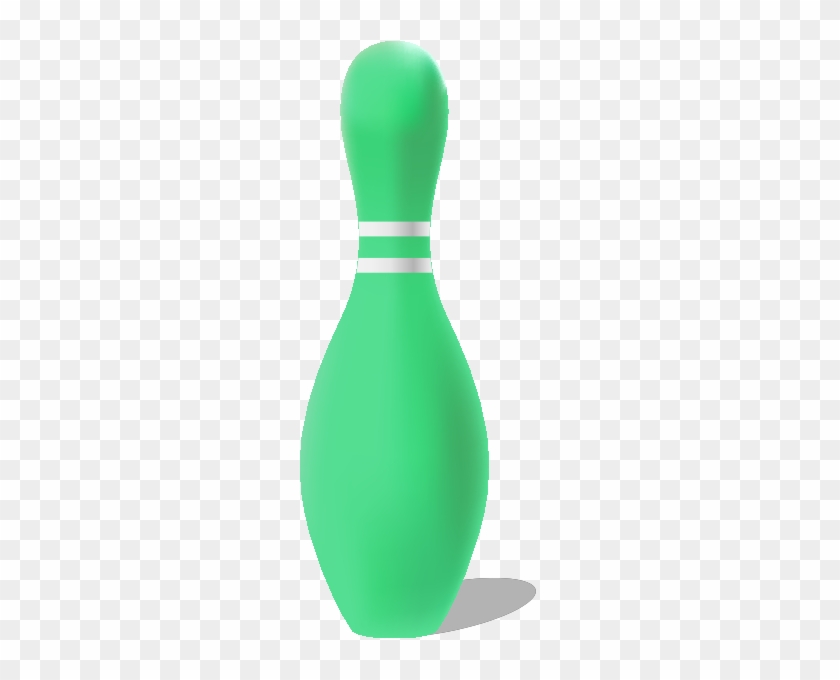 Bowling Pin Light Green - Bowling Pin #936954