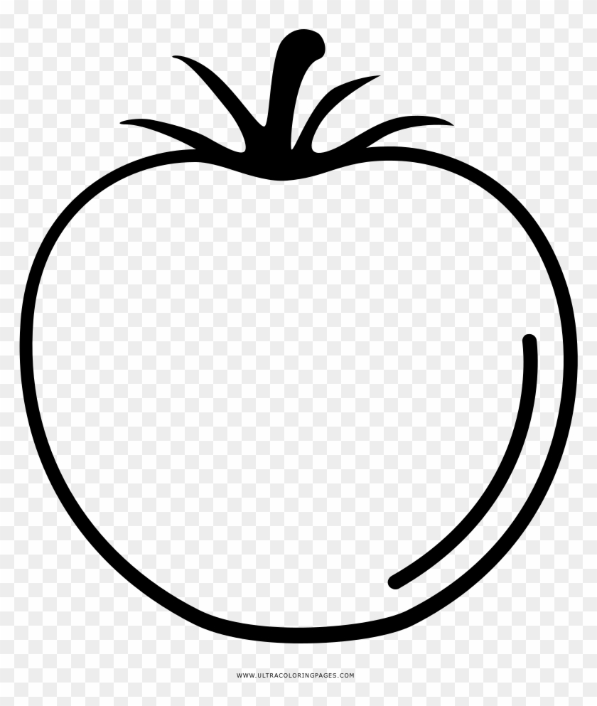 Tomato Coloring Page - Tomate Desenho Para Colorir #937030