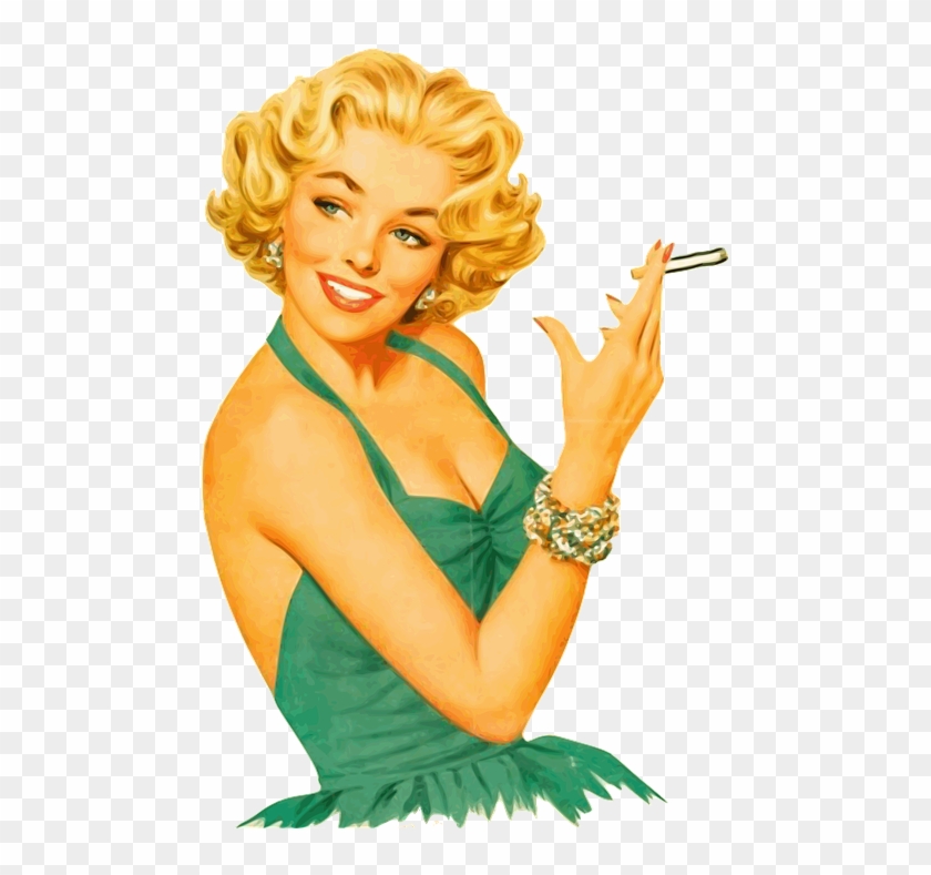 Collection Of Cleaning Lady Pictures - Pin Up Women Png #937060