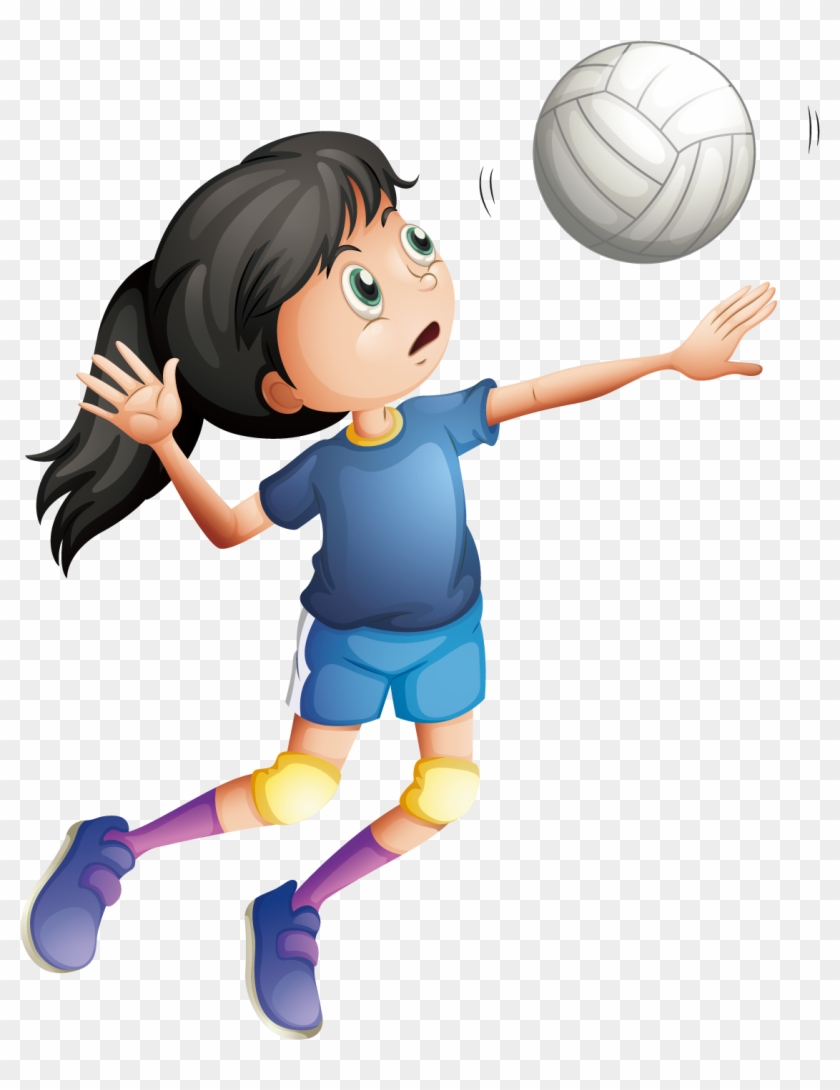 Voleibol Stock Ilustración Imágenes Prediseñadas - Different Kind Of Sports #937182