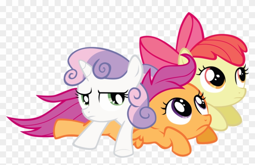 Cutie Mark Crusaders Stackable Ponies Yay By Pdpie - My Little Pony Cutemarc Crusaders #937181
