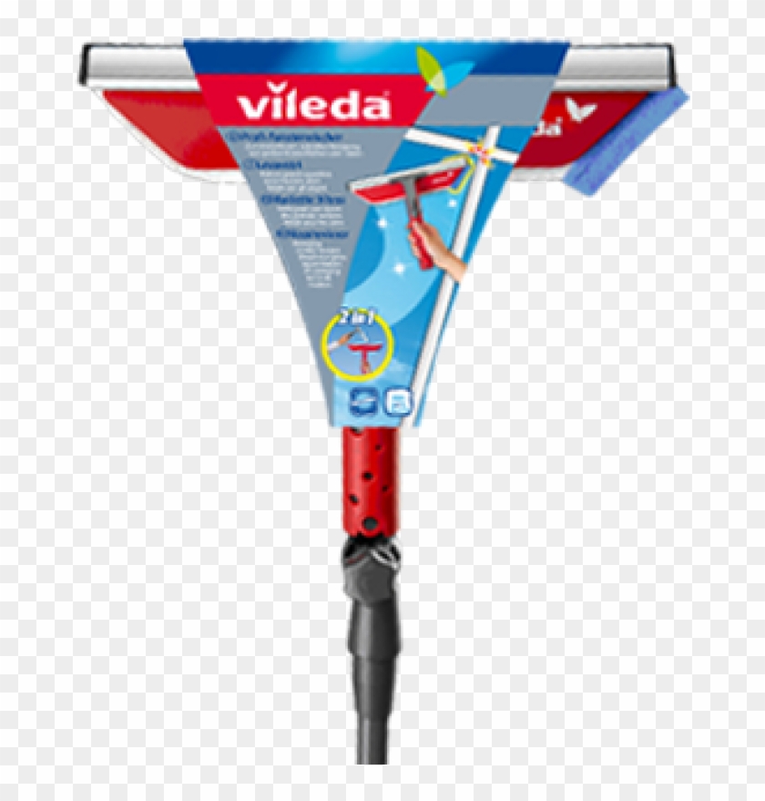 2in1 Window Cleaner Handle - Vileda 123400 Professional Handheld Window Cleaner #937222