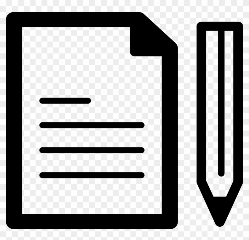 Pen And Paper Comments - Free Icons Paper Png #937287