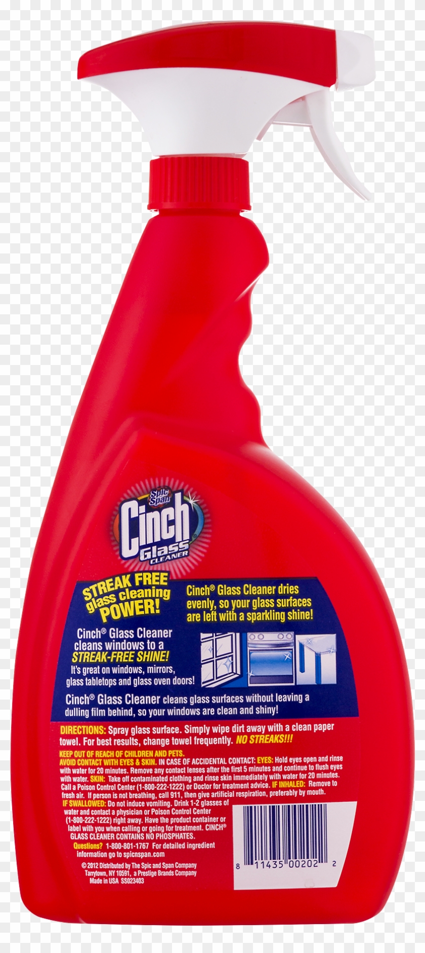 Spic And Span Cinch Glass Cleaner, - Spic Span 00202 Cinch Cleaner 32 Fl. Oz. #937318